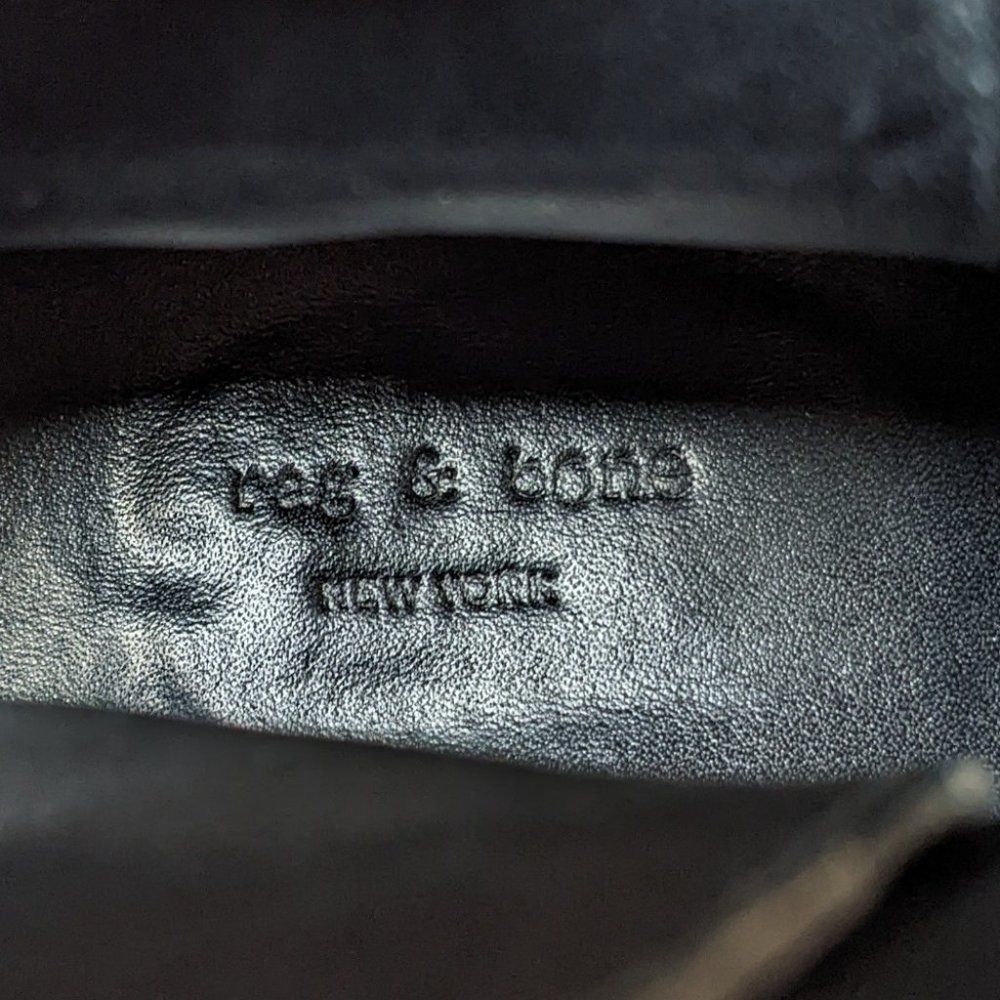rag & bone | Harrow Boot in black leather - Picture 8 of 13